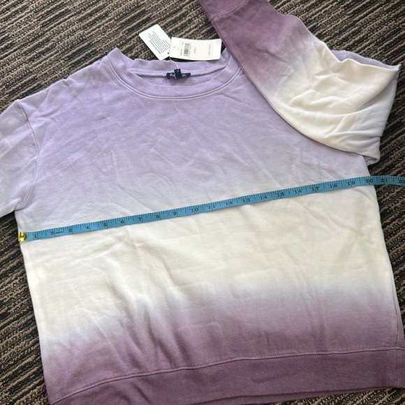 NWT Splendid Purple Ombré sweater S - Picture 3 of 5